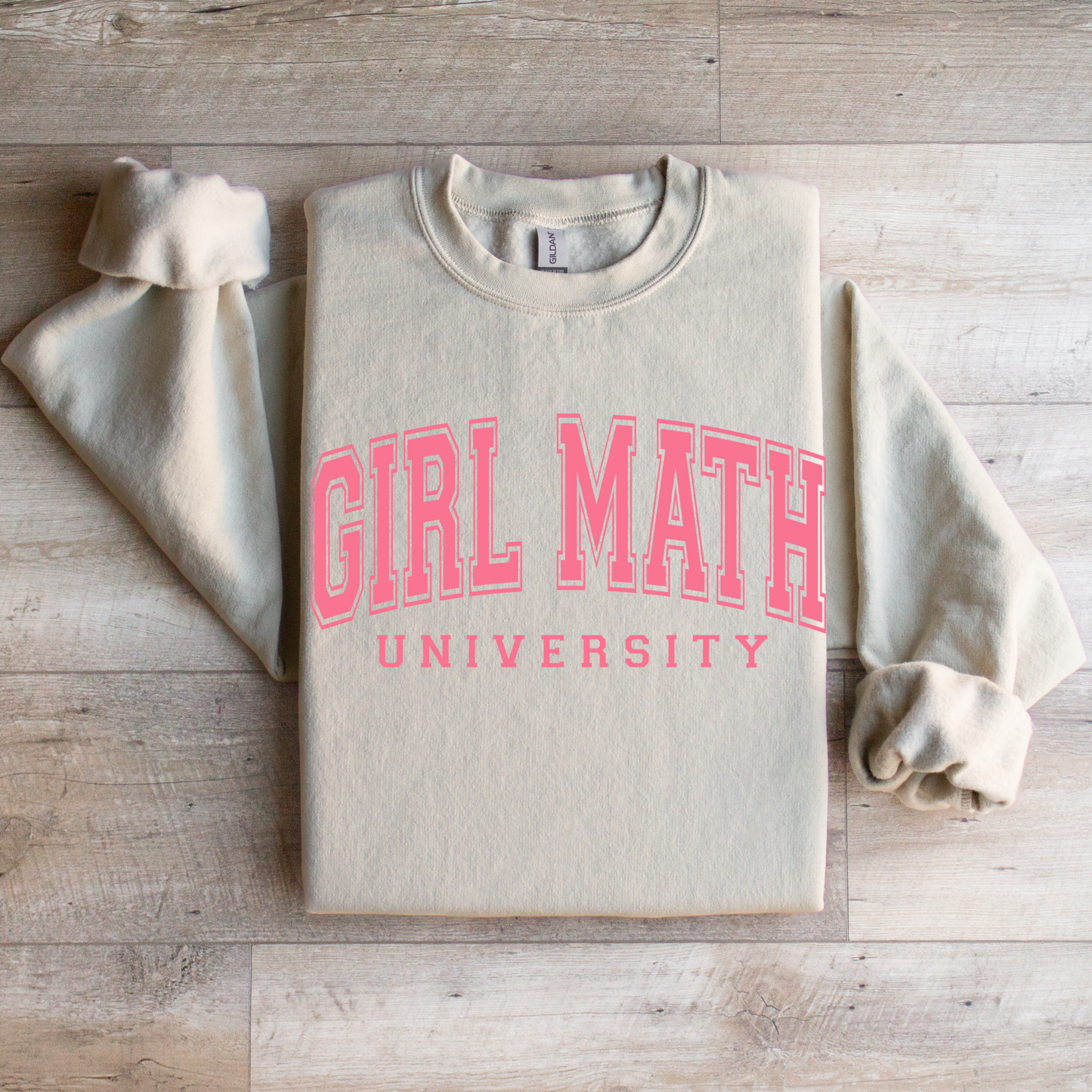 Girl Math University Pullover