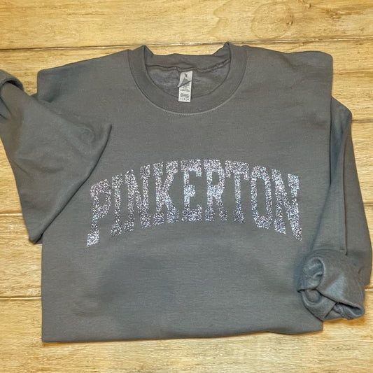 Pinkerton - Charcoal Tone on Tone Sparkle