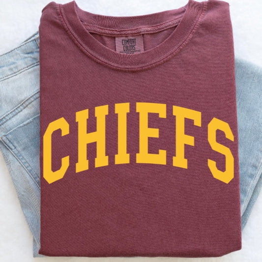 Chiefs Puff - Comfort Color