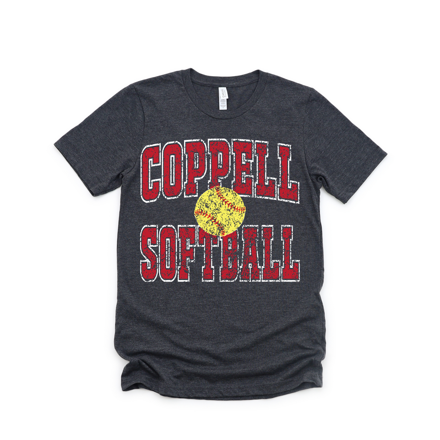 Grunge Softball Tee