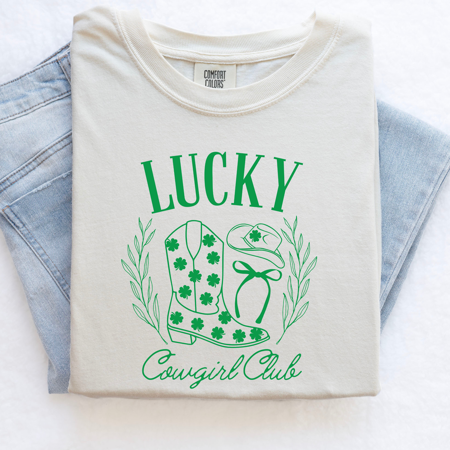 Lucky Cowgirl Club Tee